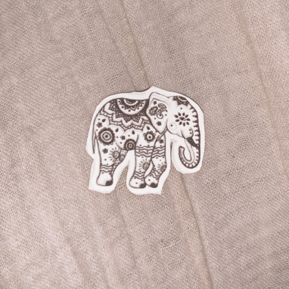 Elephant sticker